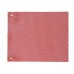 18" X 18" Safety Flag Mesh W/ Grommet - Red